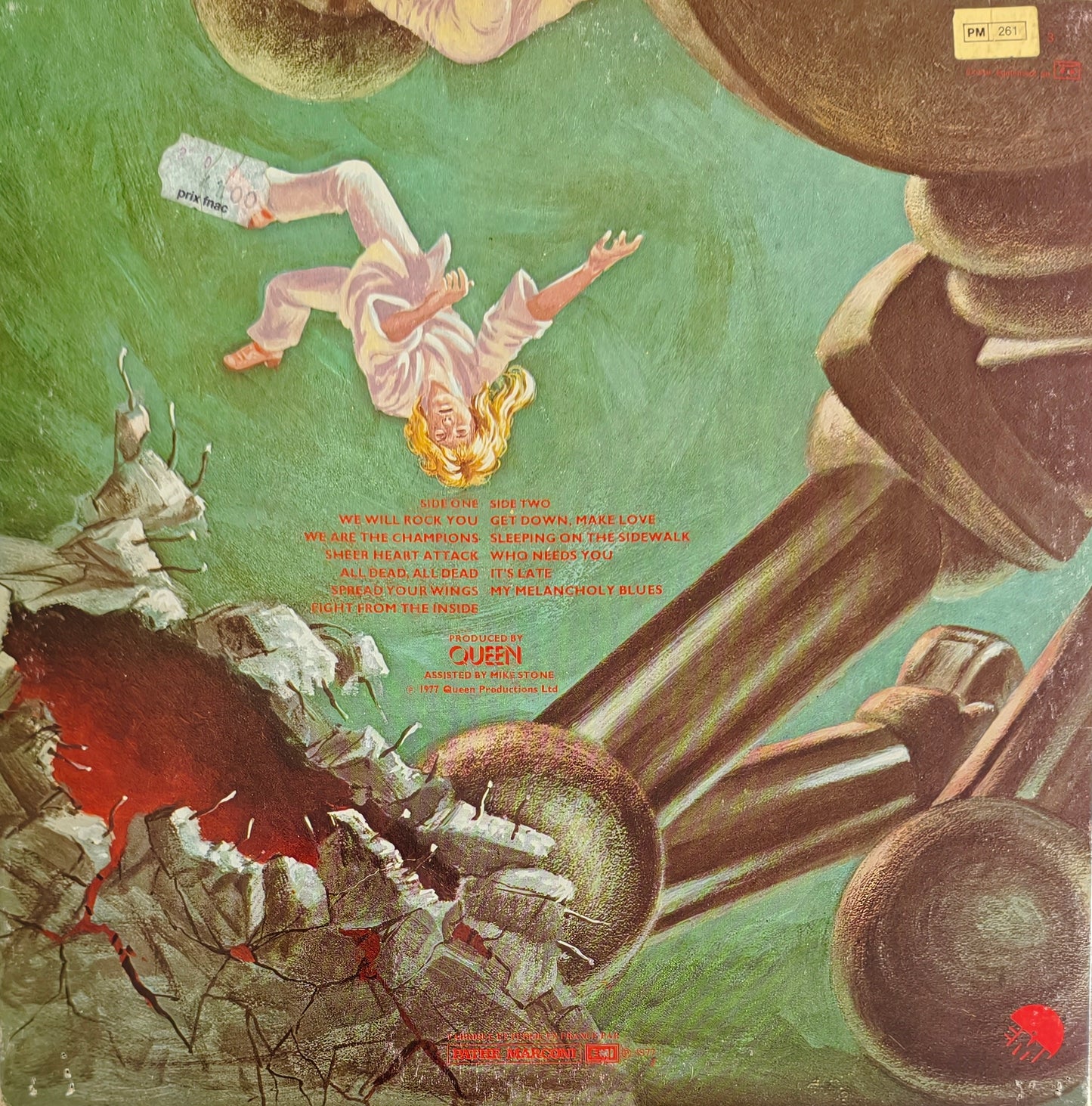 QUEEN - News Of The World (Disque Couleur)