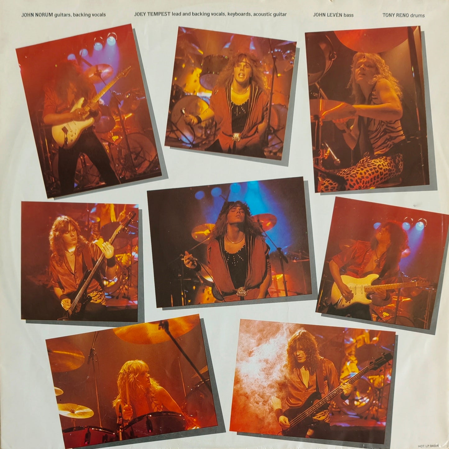 EUROPE -  Wings Of Tomorrow (Pressage Sweden)