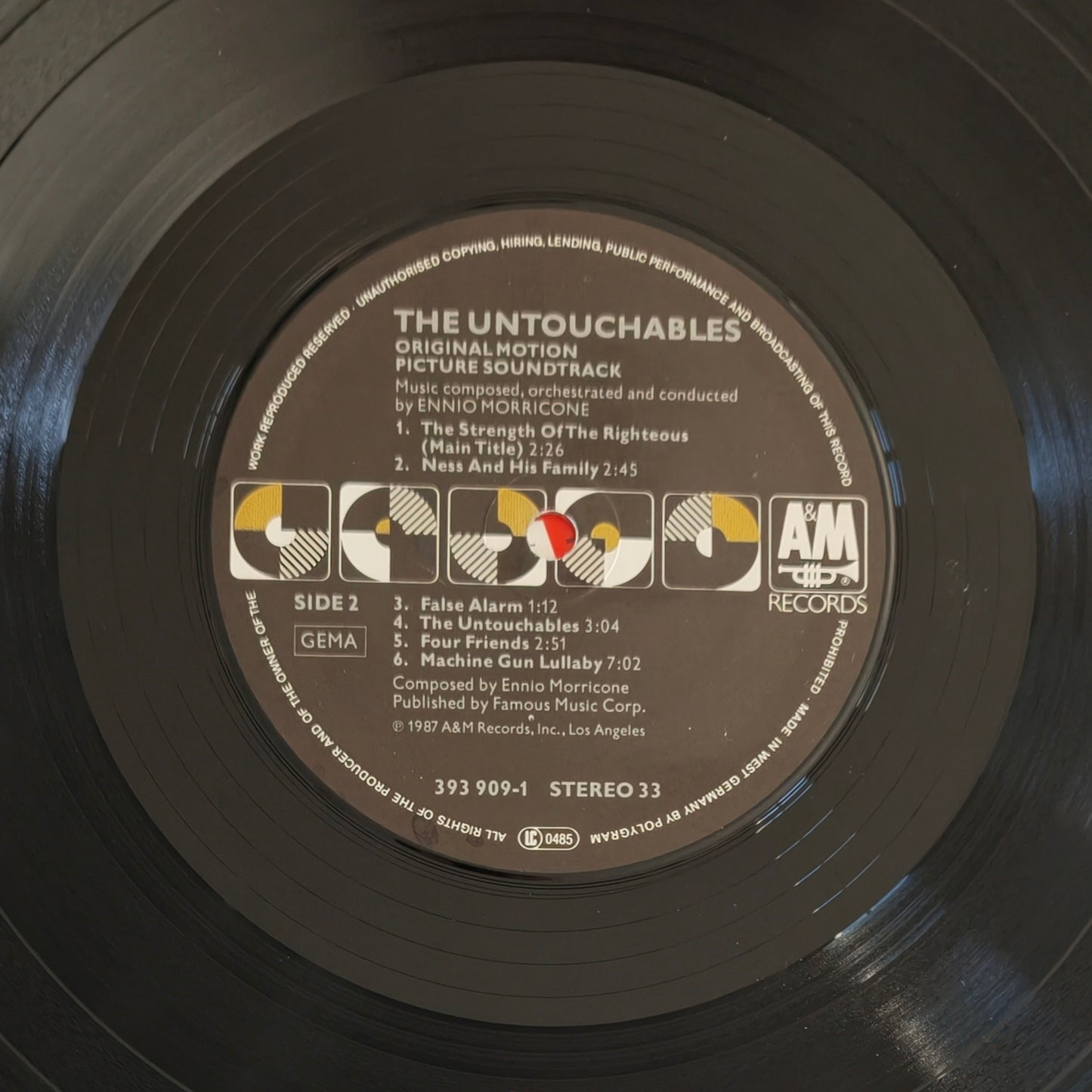 ENNIO MORRICONE - Les Incorruptibles (The Untouchables), Bande Originale Du Film