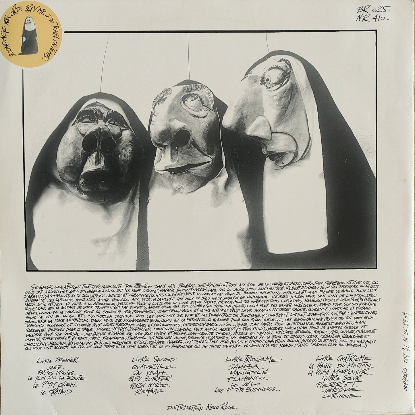 LES NONNES TROPPO - Les Nonnes Troppo