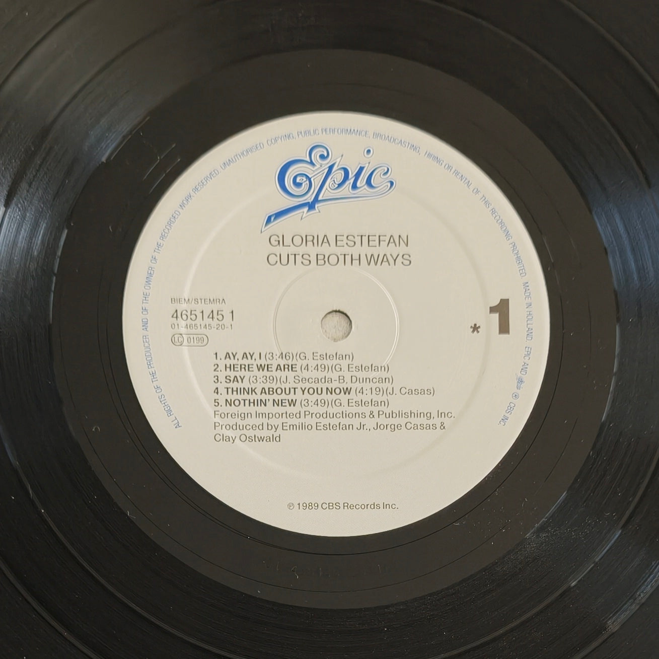GLORIA ESTEFAN - Cuts Both Ways