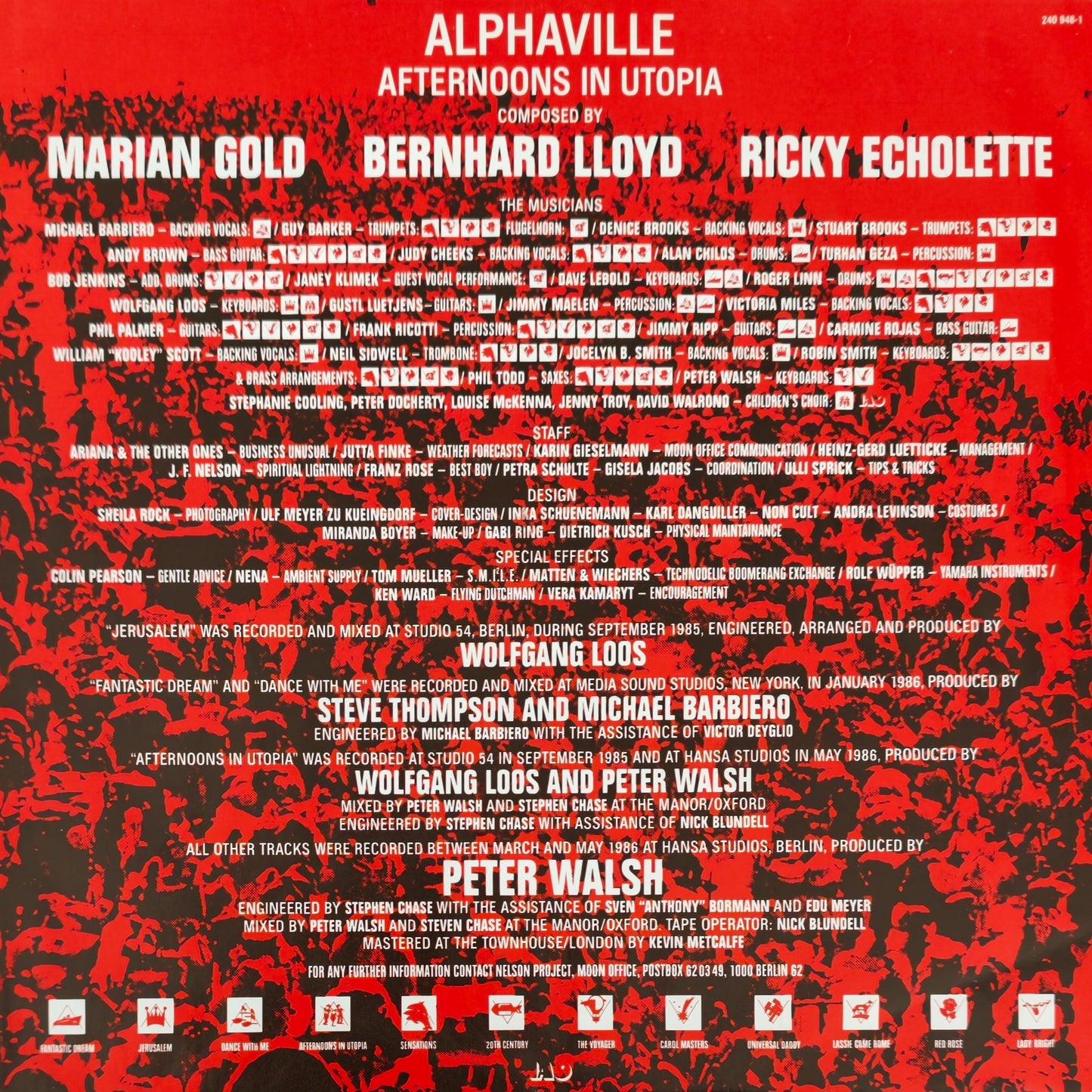 ALPHAVILLE - Afternoons In Utopia