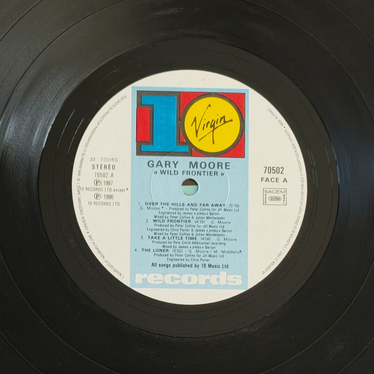 GARY MOORE - Wild Frontier