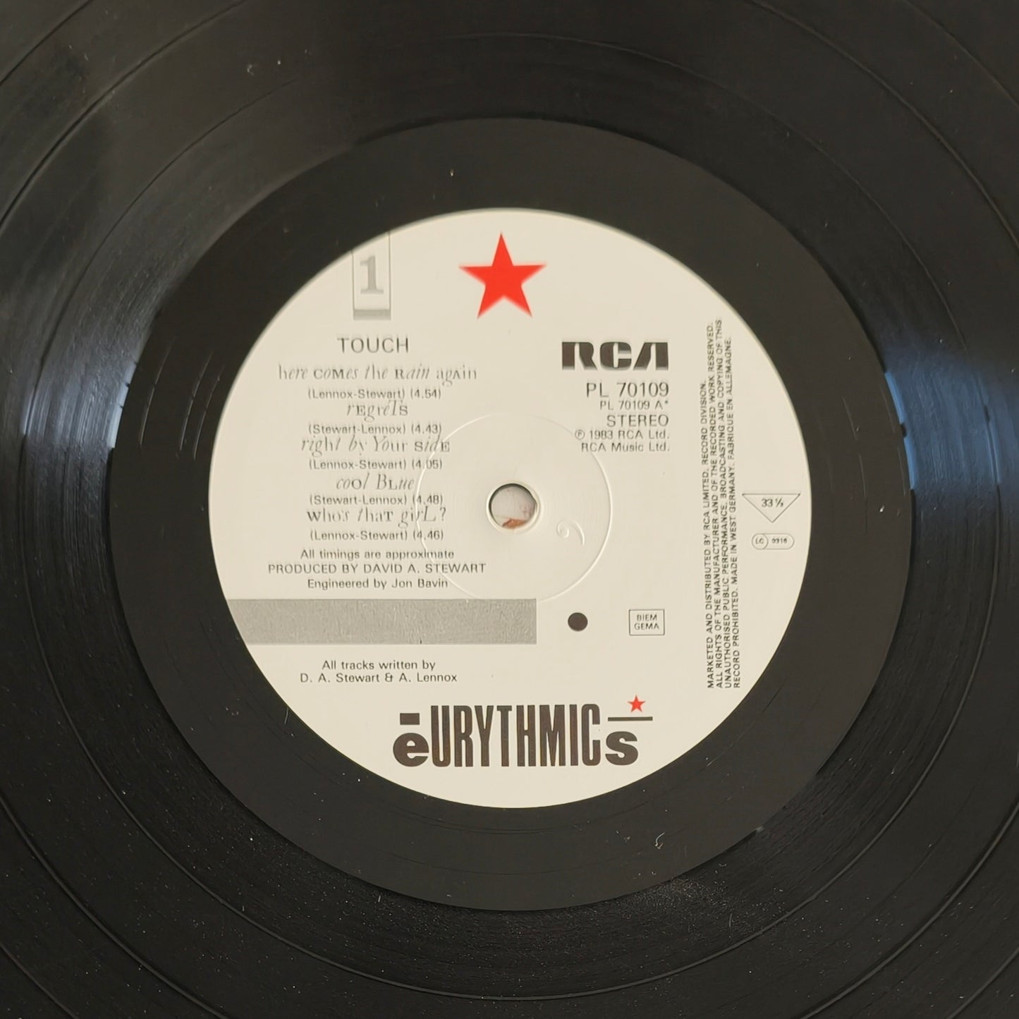 EURYTHMICS - Touch