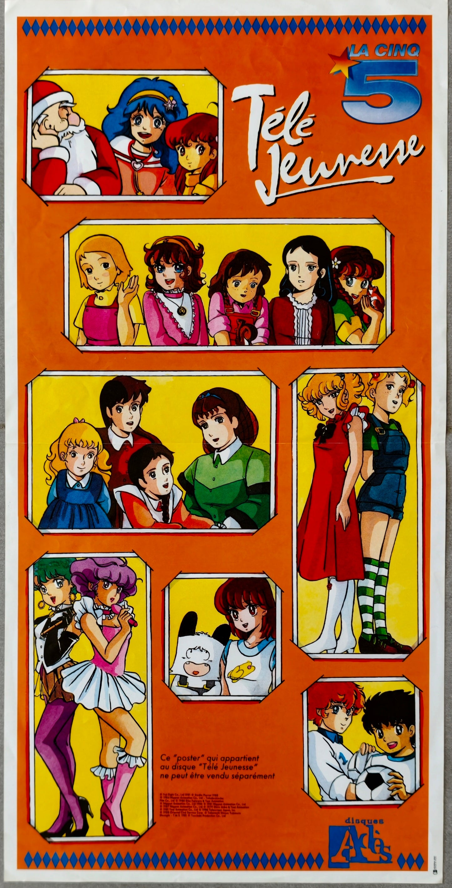 TELE JEUNESSE - 18 Chansons Originales de La 5