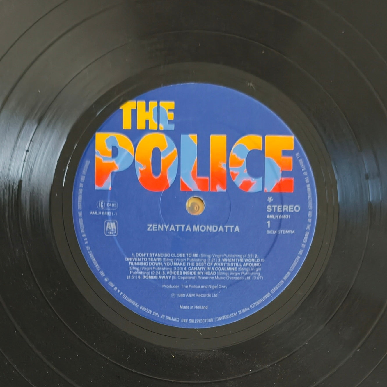THE POLICE - Zenyatta Mondatta