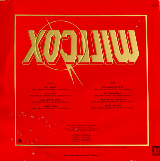 WILLCOX - Hot Blood