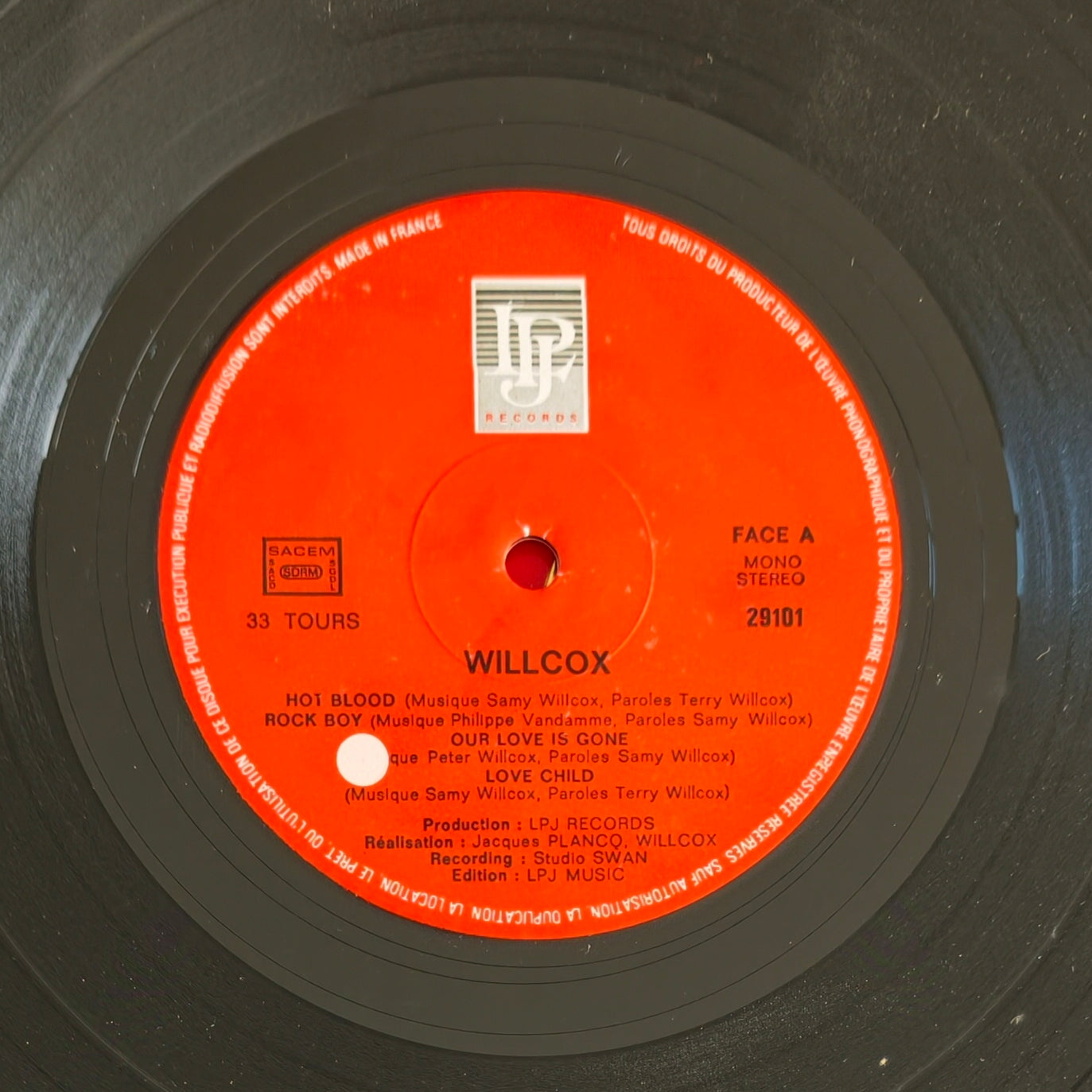 WILLCOX - Hot Blood