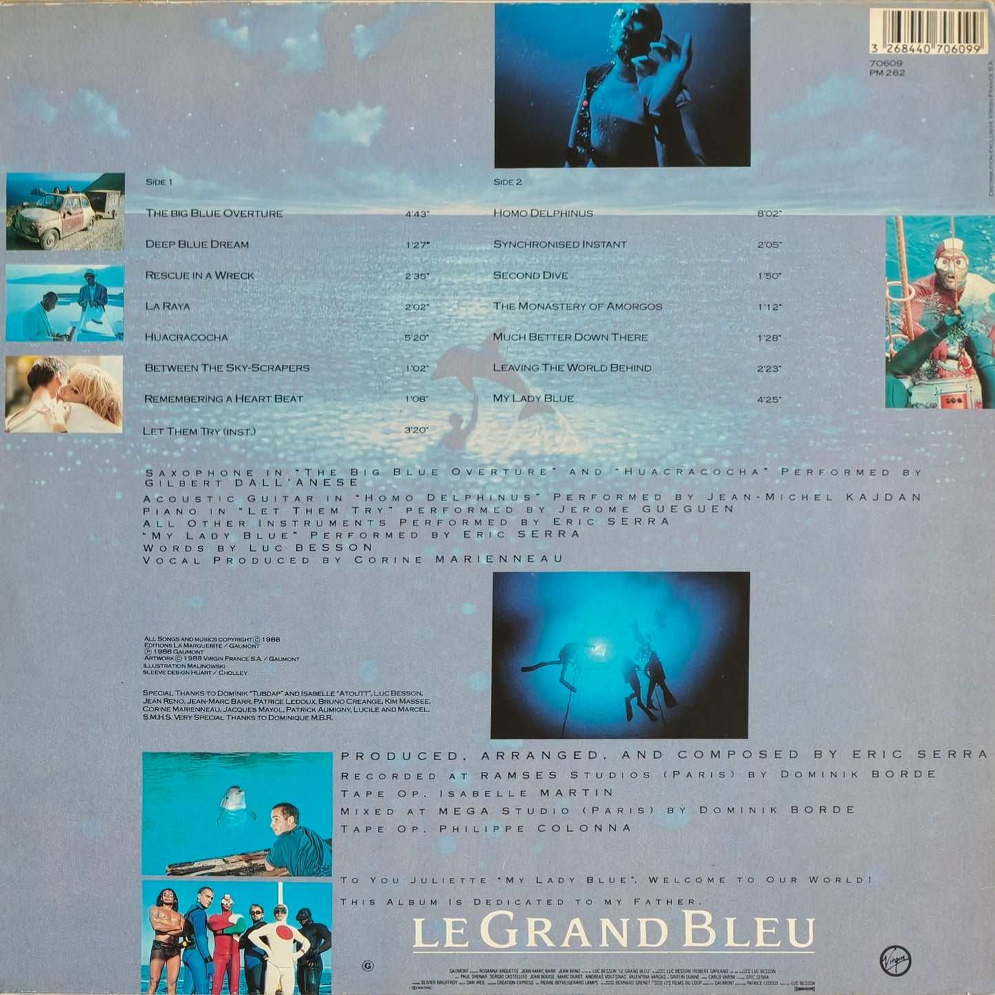 ERIC SERRA - Le Grand Bleu (Bande Originale Du Film)