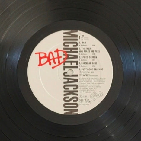 MICHAEL JACKSON - Bad