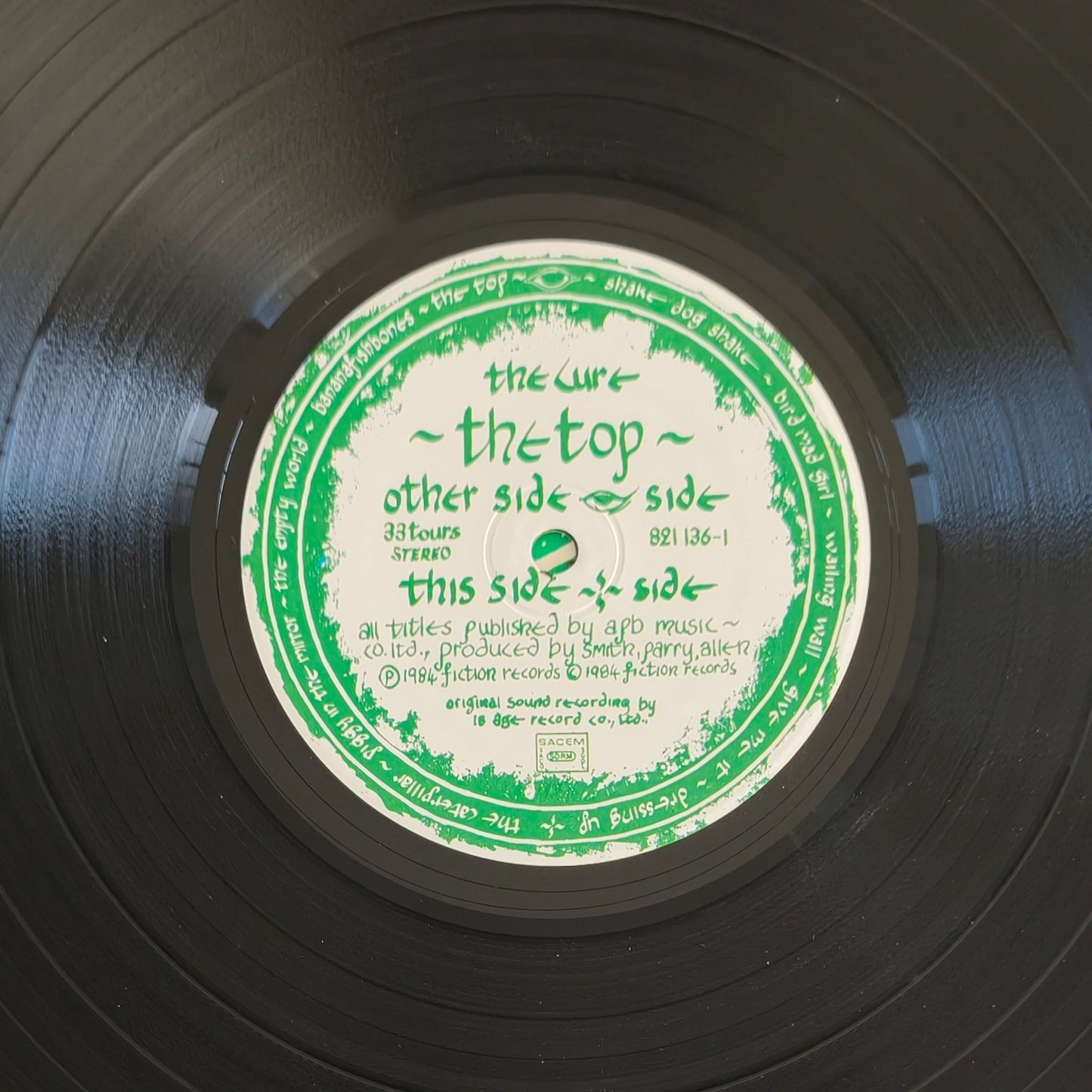 THE CURE - The Top