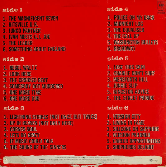 THE CLASH - Sandinista!
