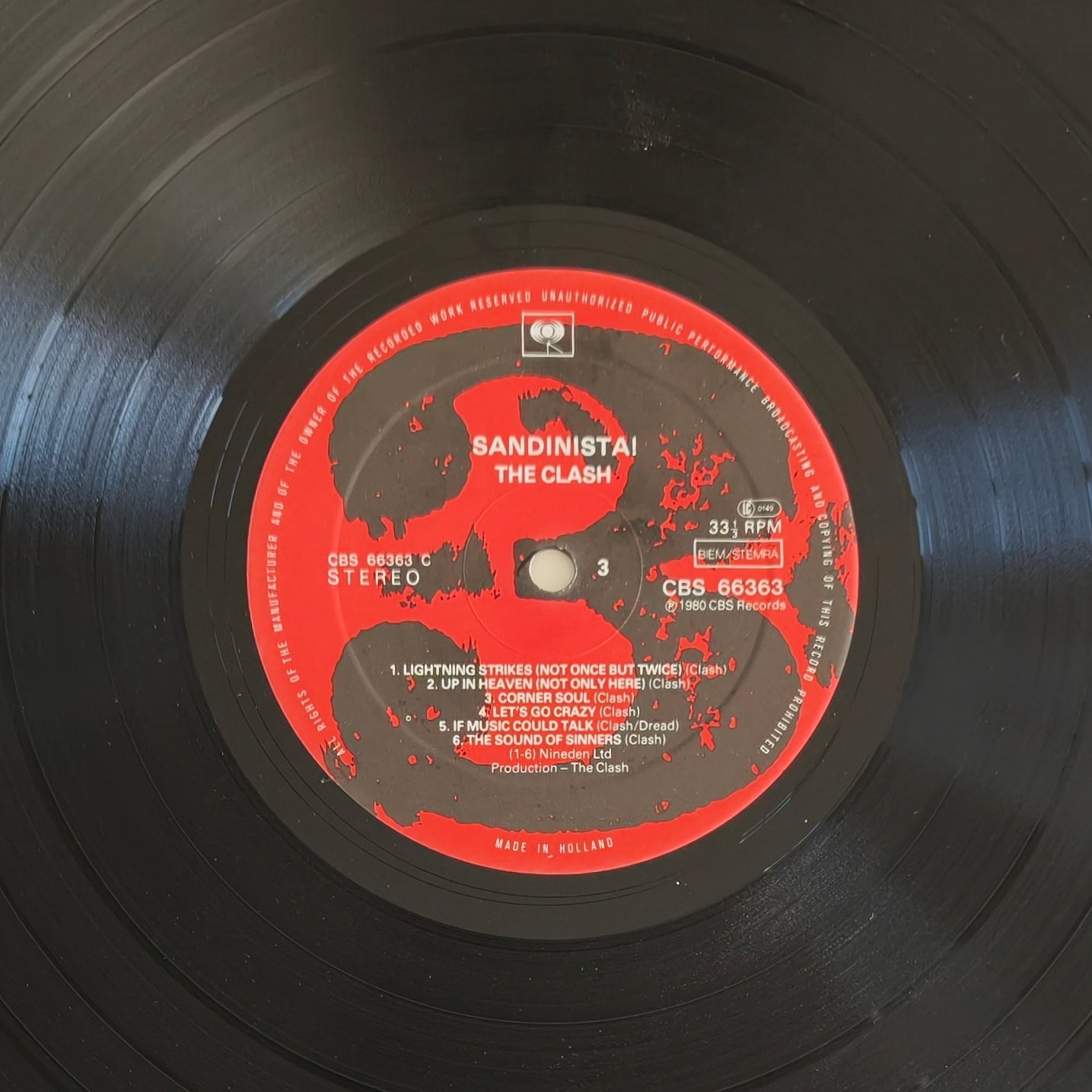 THE CLASH - Sandinista!