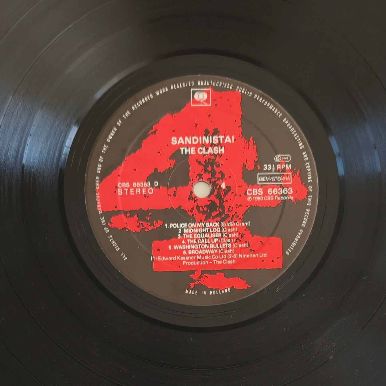 THE CLASH - Sandinista!