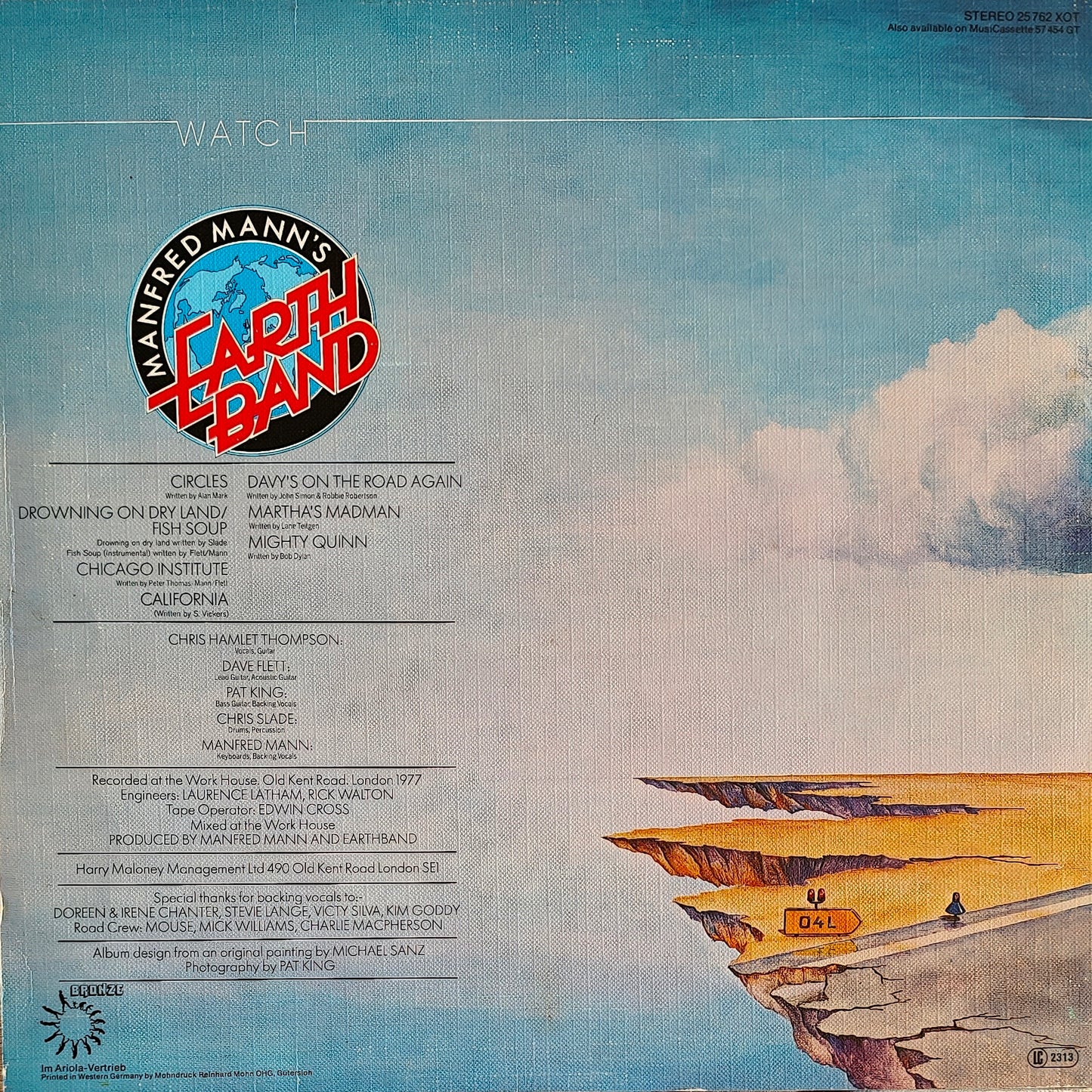 MANFRED MANN'S EARTH BAND - Watch