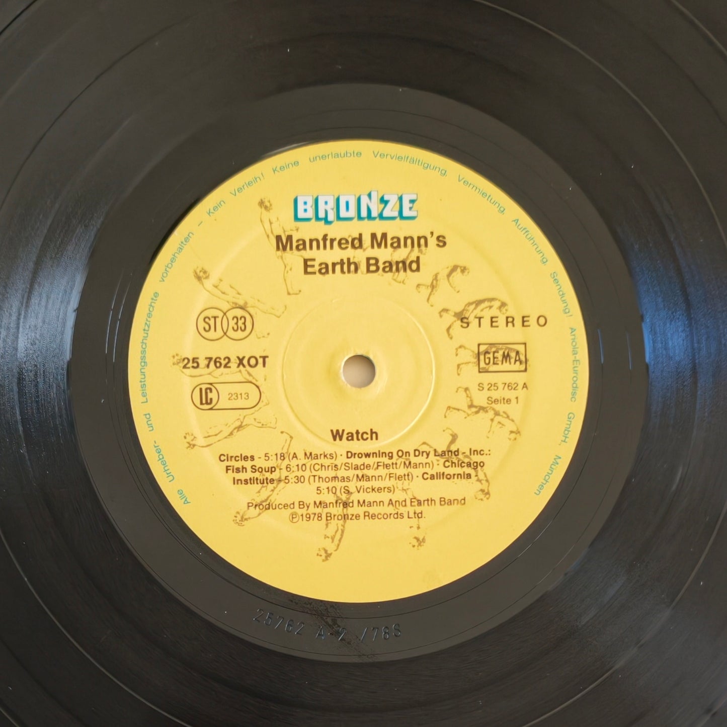 MANFRED MANN'S EARTH BAND - Watch