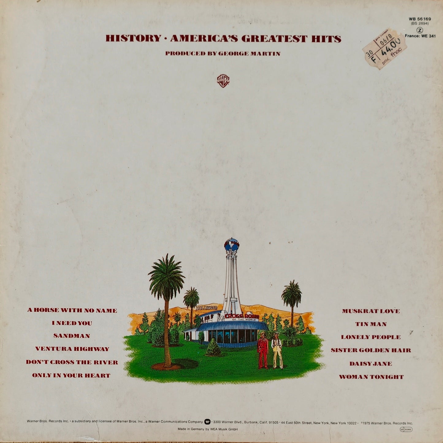 AMERICA - History · America's Greatest Hits
