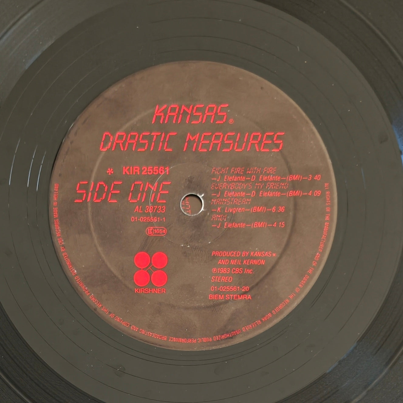 KANSAS - Drastic Measures