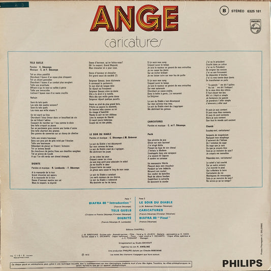 ANGE - Caricatures