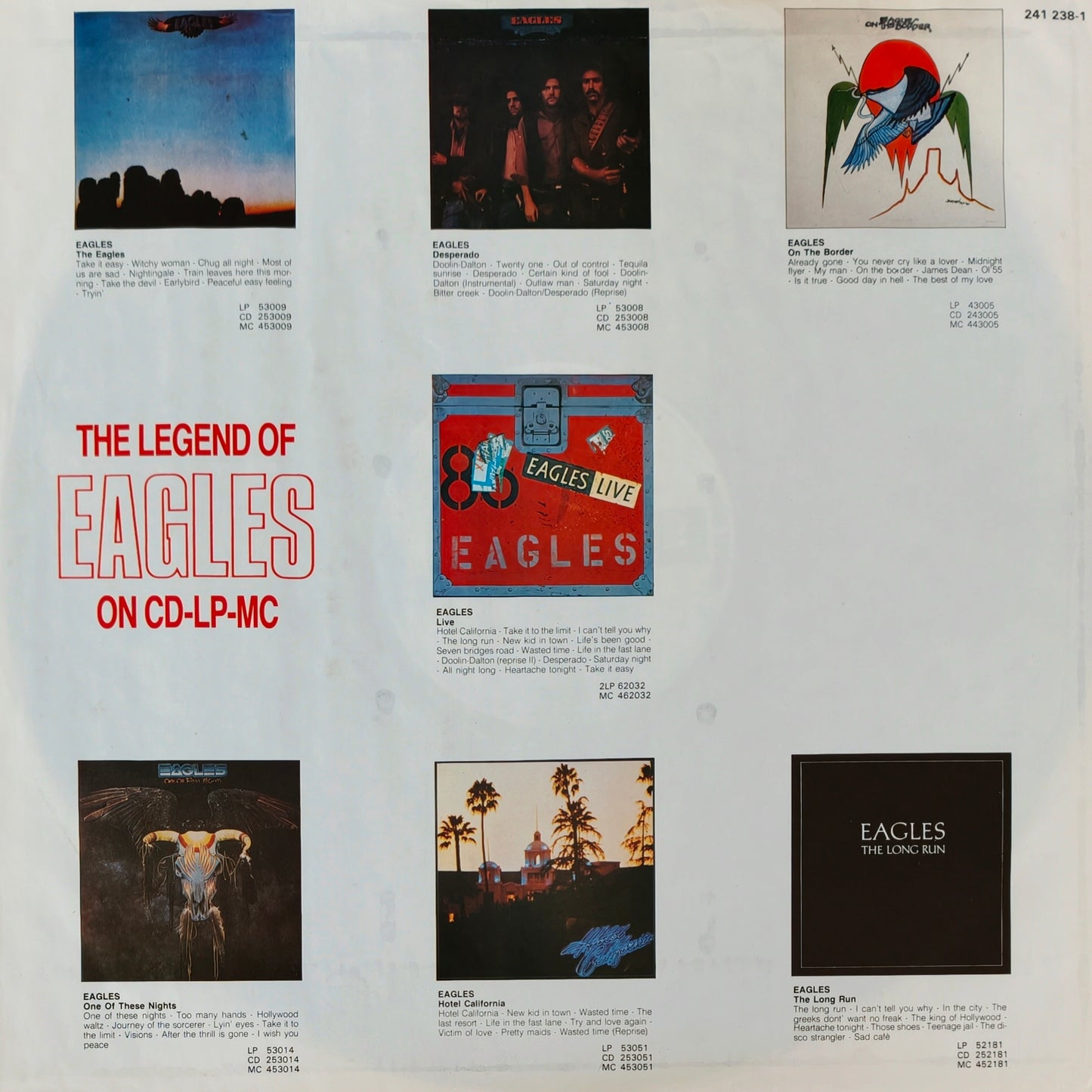 EAGLES -  La Légende Des Eagles