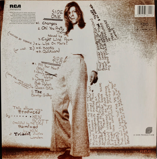 DAVID BOWIE - Hunky Dory