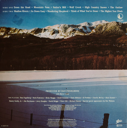 DAN FOGELBERG - High Country Snows