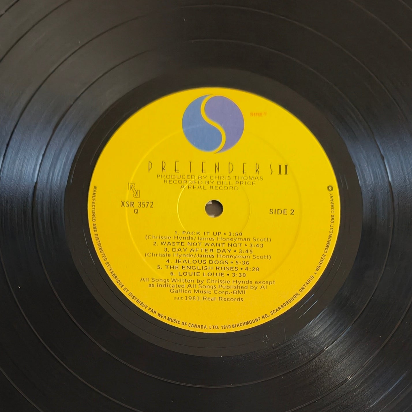 PRETENDERS - Pretenders II (Pressage Canada)
