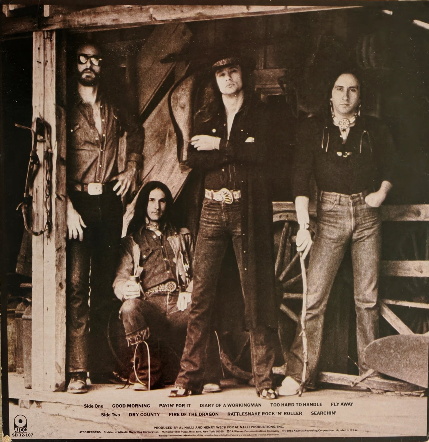 BLACKFOOT - Marauder (Pressage US)