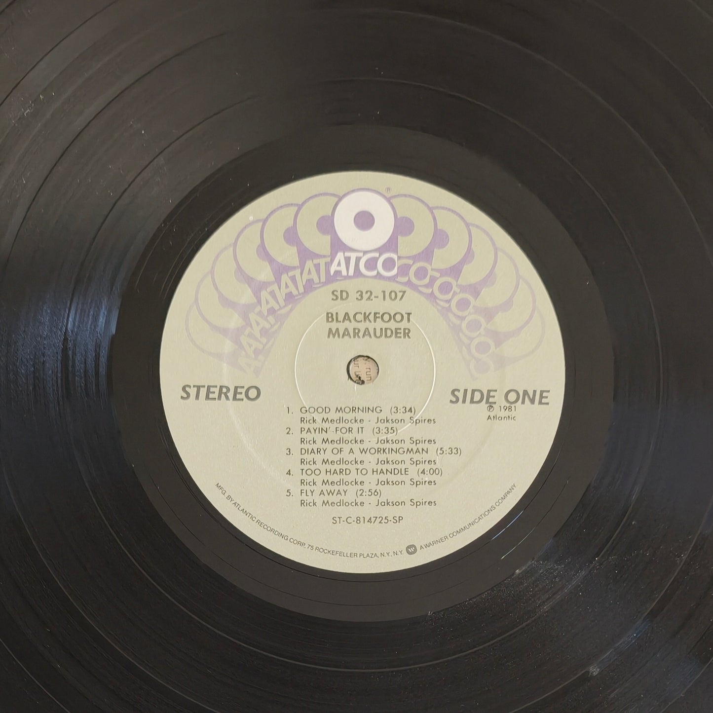 BLACKFOOT - Marauder (Pressage US)