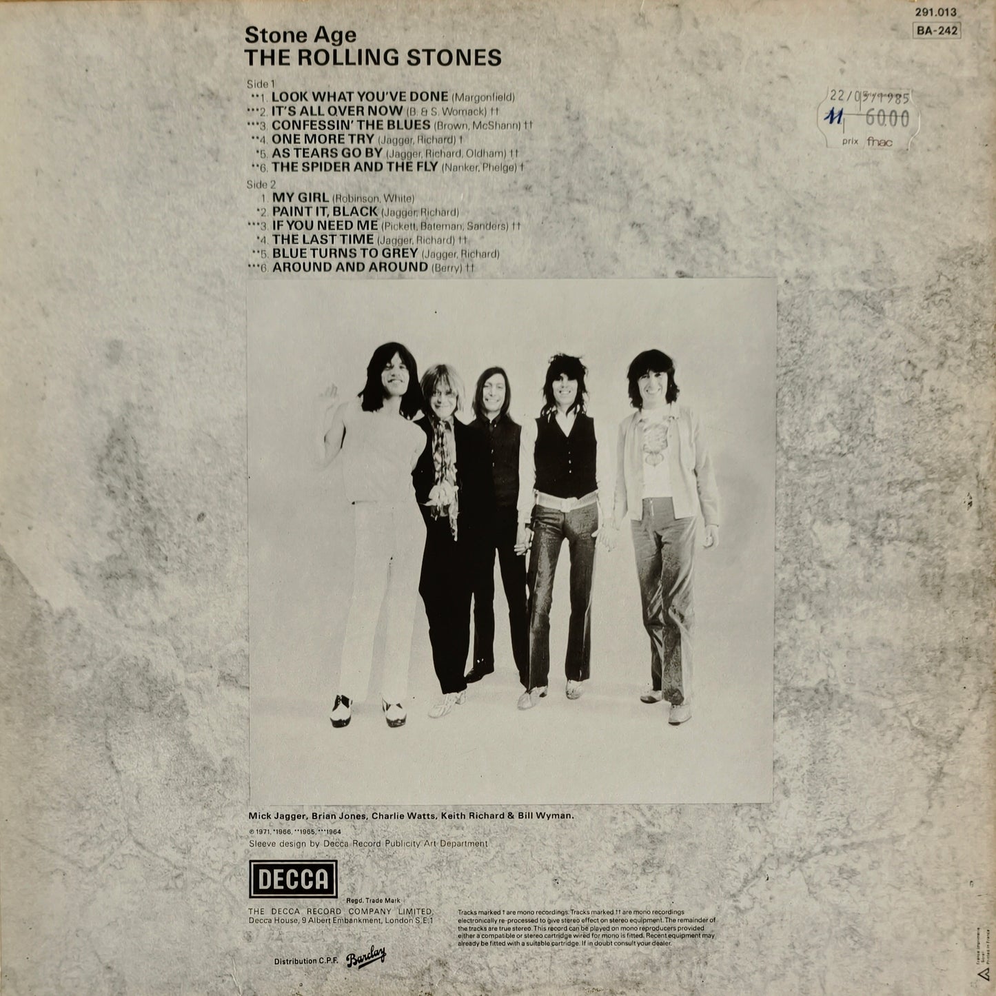 THE ROLLING STONES - Stone Age