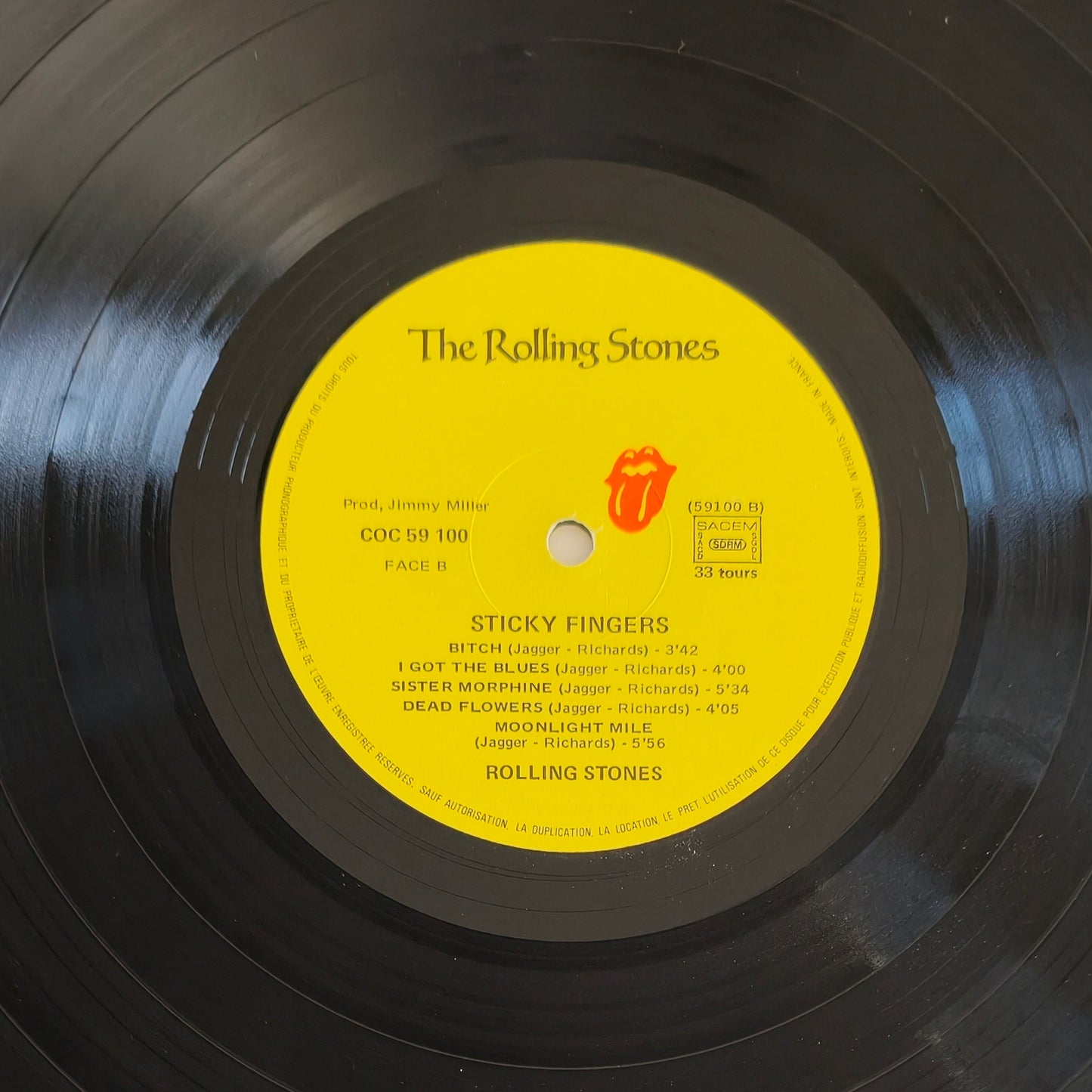 ROLLING STONES - Sticky Fingers (pochette zip)