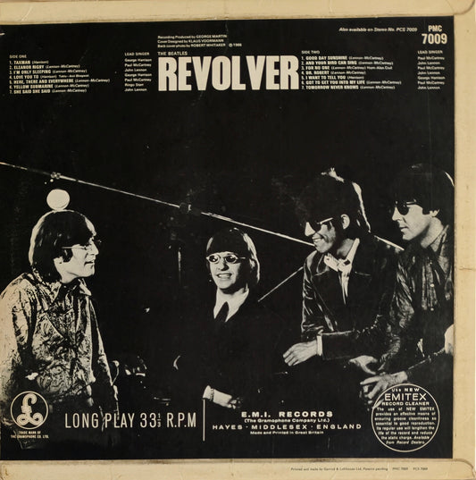 THE BEATLES - Revolver Revolver (UK 1966 MONO Original - 2nd Press - "Dr. Robert" Label)