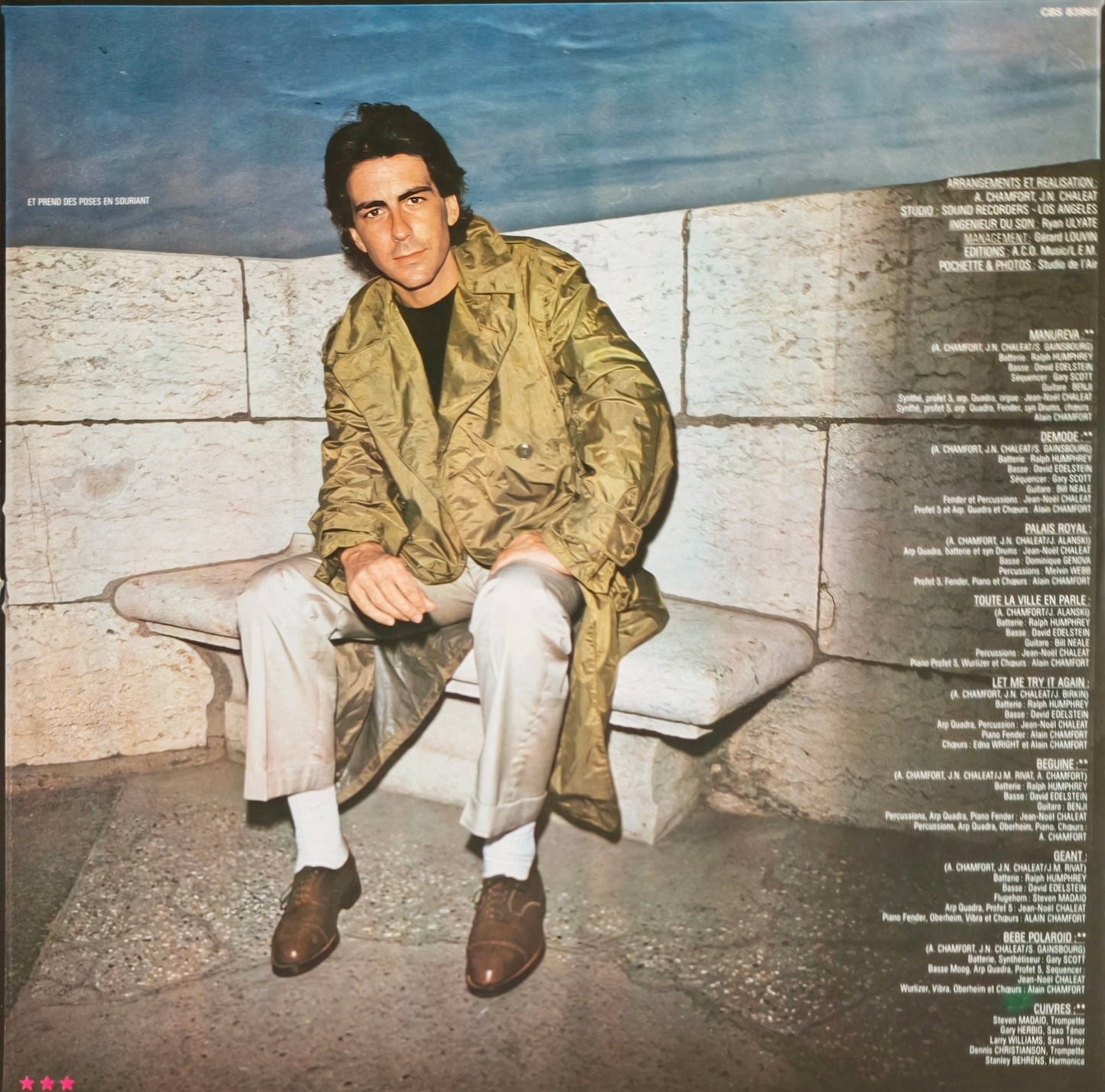 ALAIN CHAMFORT - Poses