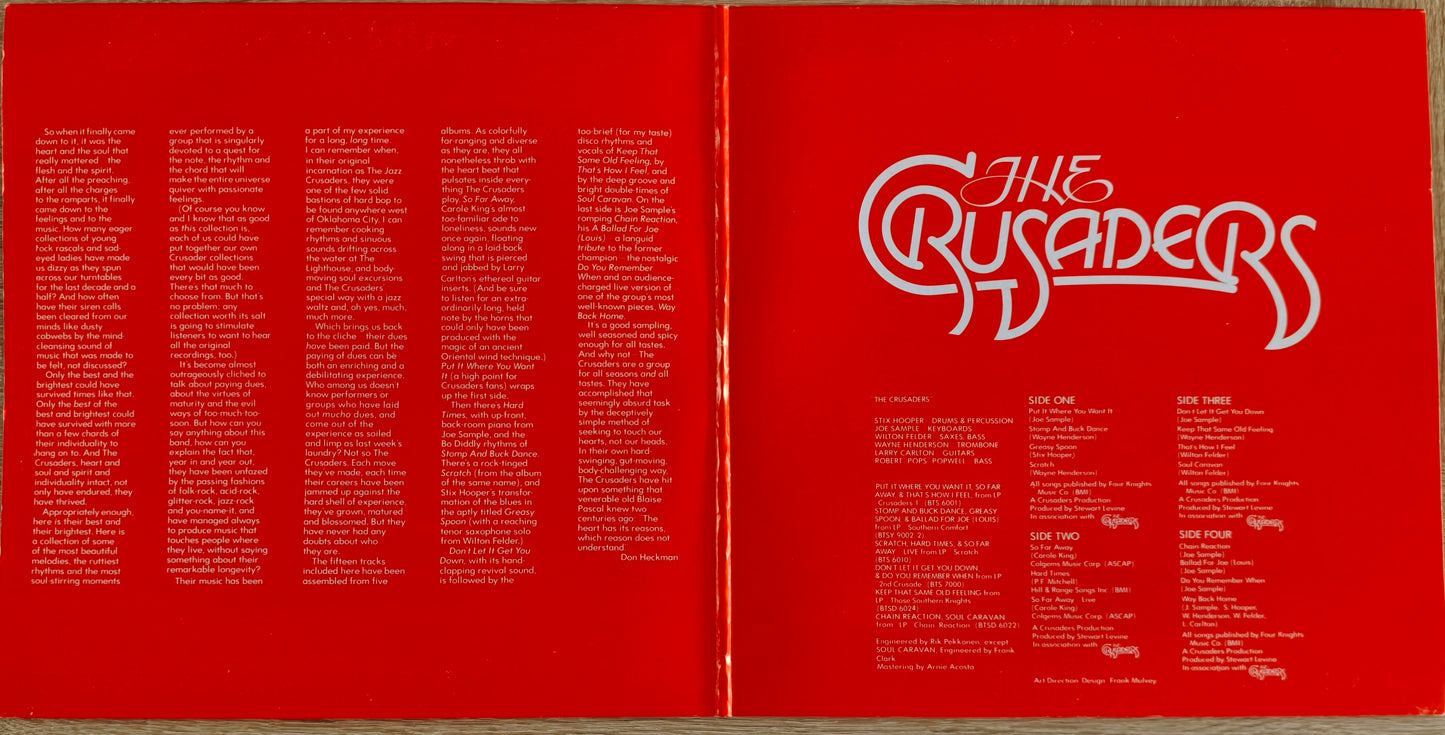 THE CRUSADERS - The Best Of The Crusaders
