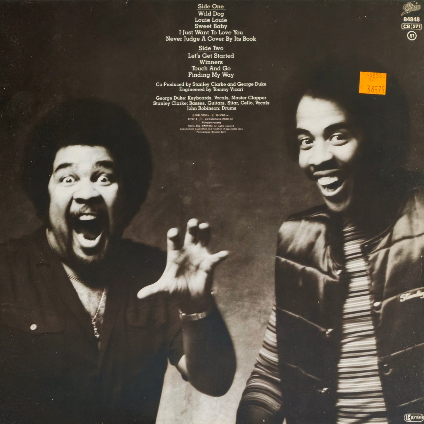 STANLEY CLARKE / GEORGE DUKE - The Clarke / Duke Project