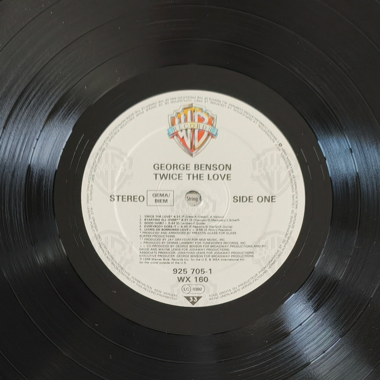 GEORGE BENSON - Twice The Love