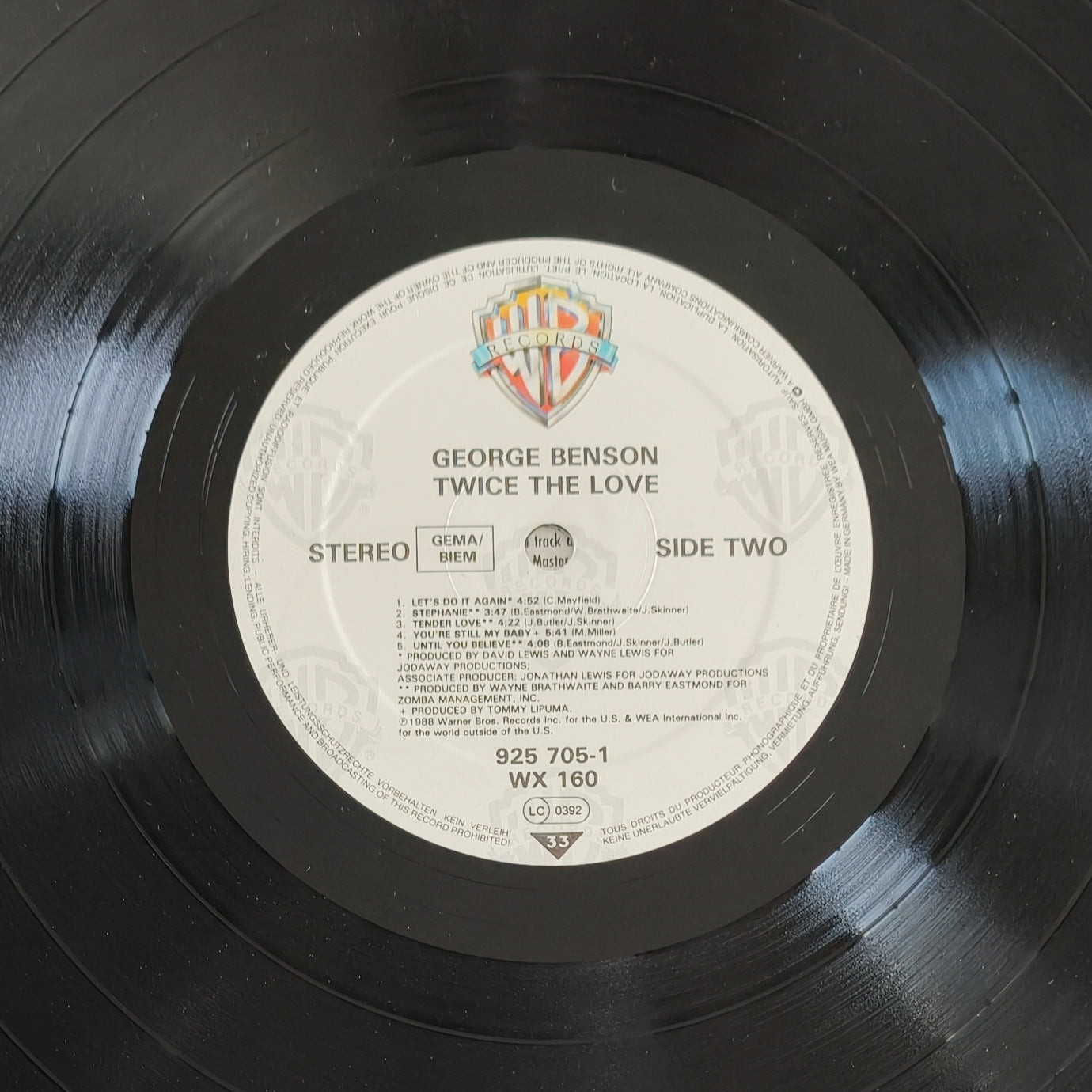 GEORGE BENSON - Twice The Love