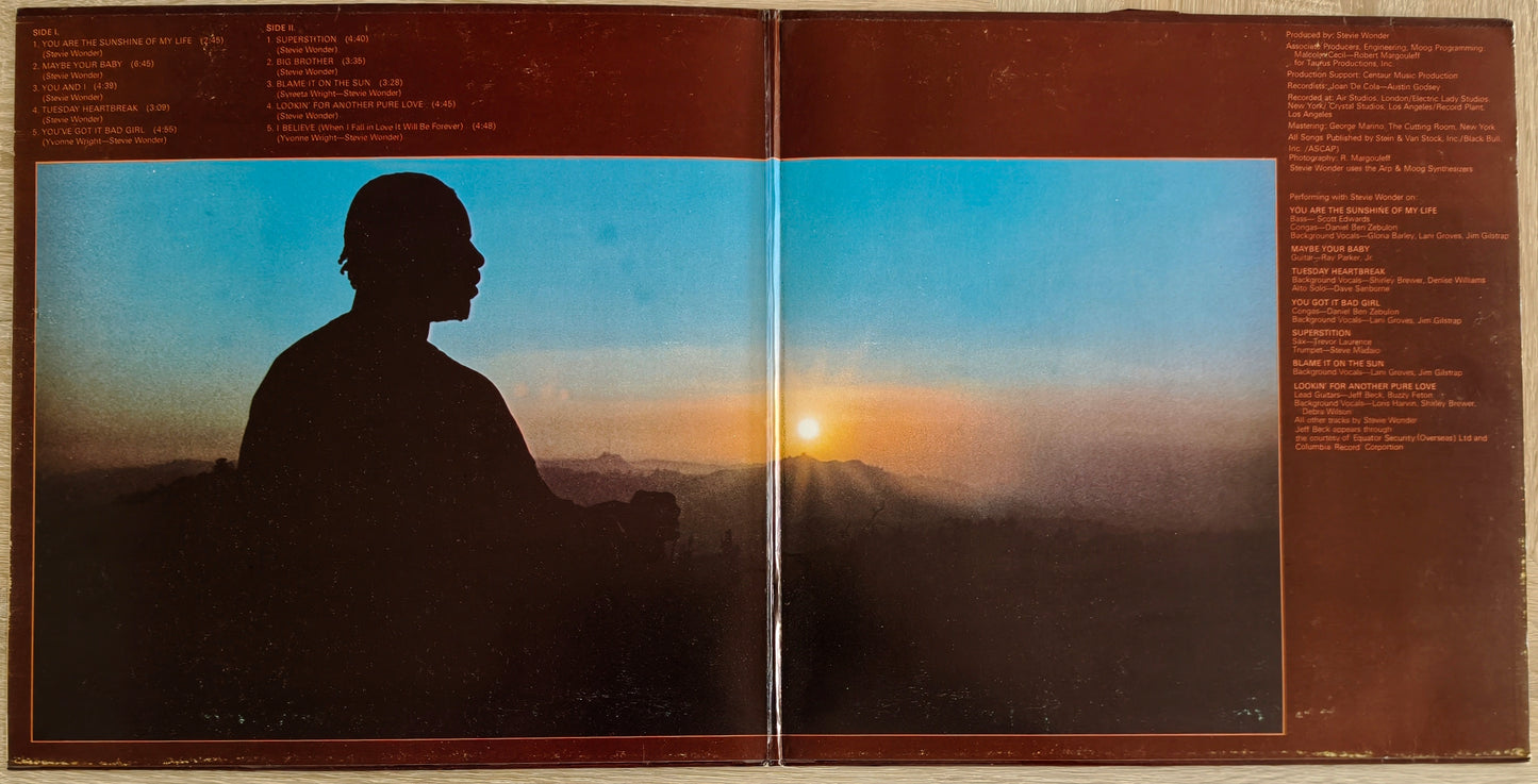 STEVIE WONDER - Talking Book