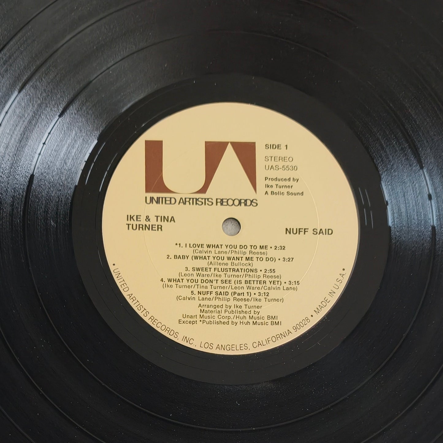 IKE & TINA TURNER -  'Nuff Said (Pressage US)