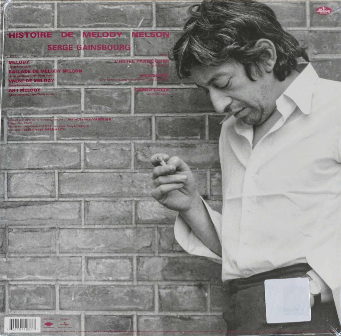 SERGE GAINSBOURG - Histoire De Melody Nelson