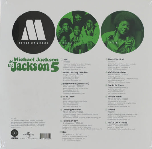 MICHAEL JACKSON & THE JACKSONS 5 - Motown Anniversary