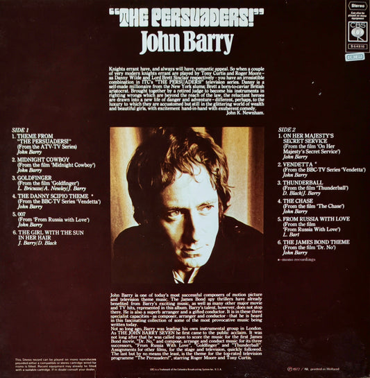 JOHN BARRY - Theme From The Persuaders!