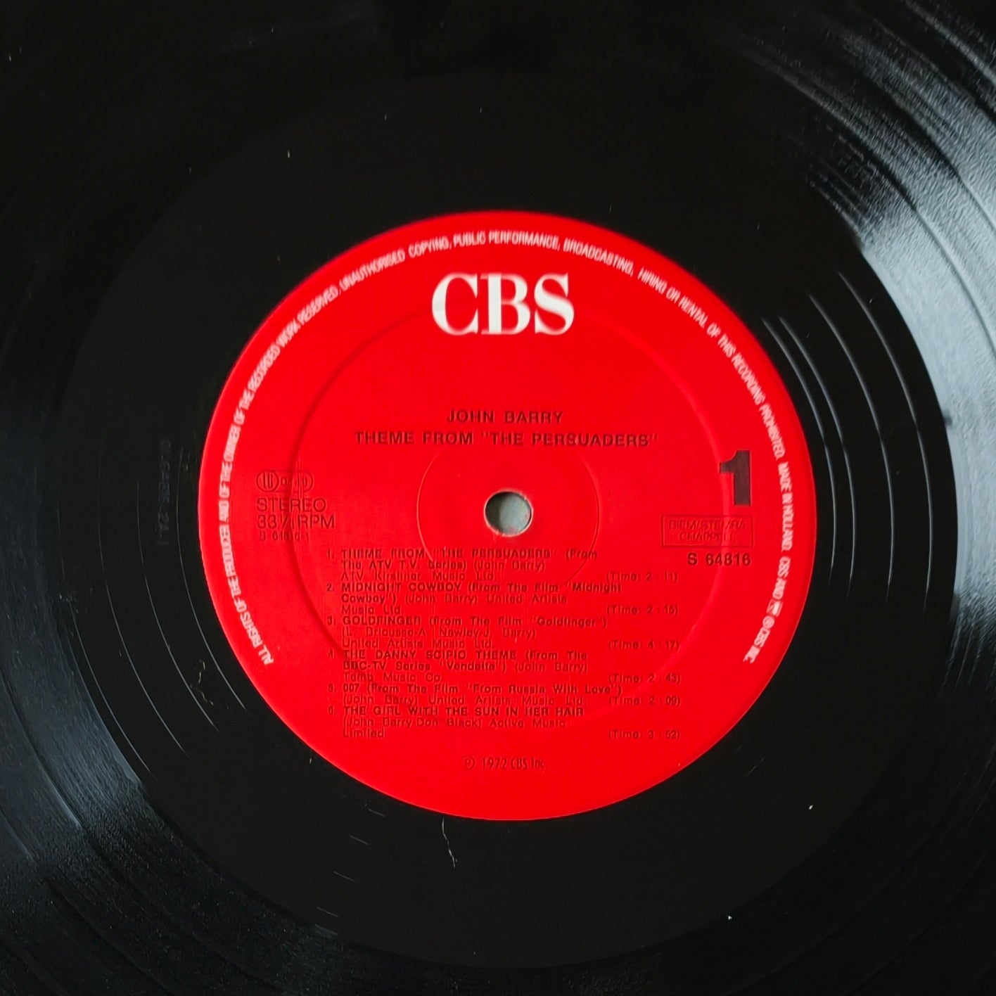 JOHN BARRY - Theme From The Persuaders!