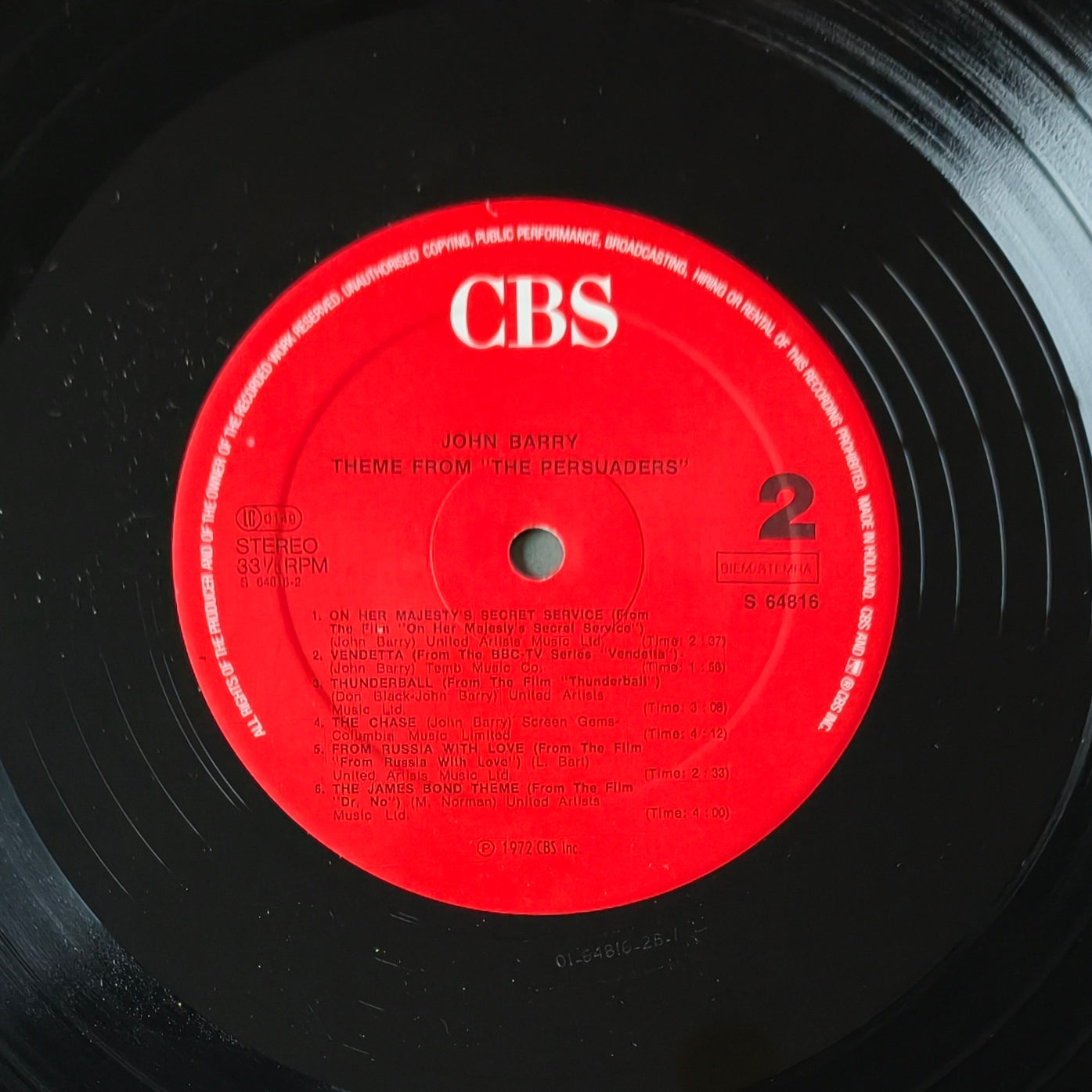 JOHN BARRY - Theme From The Persuaders!