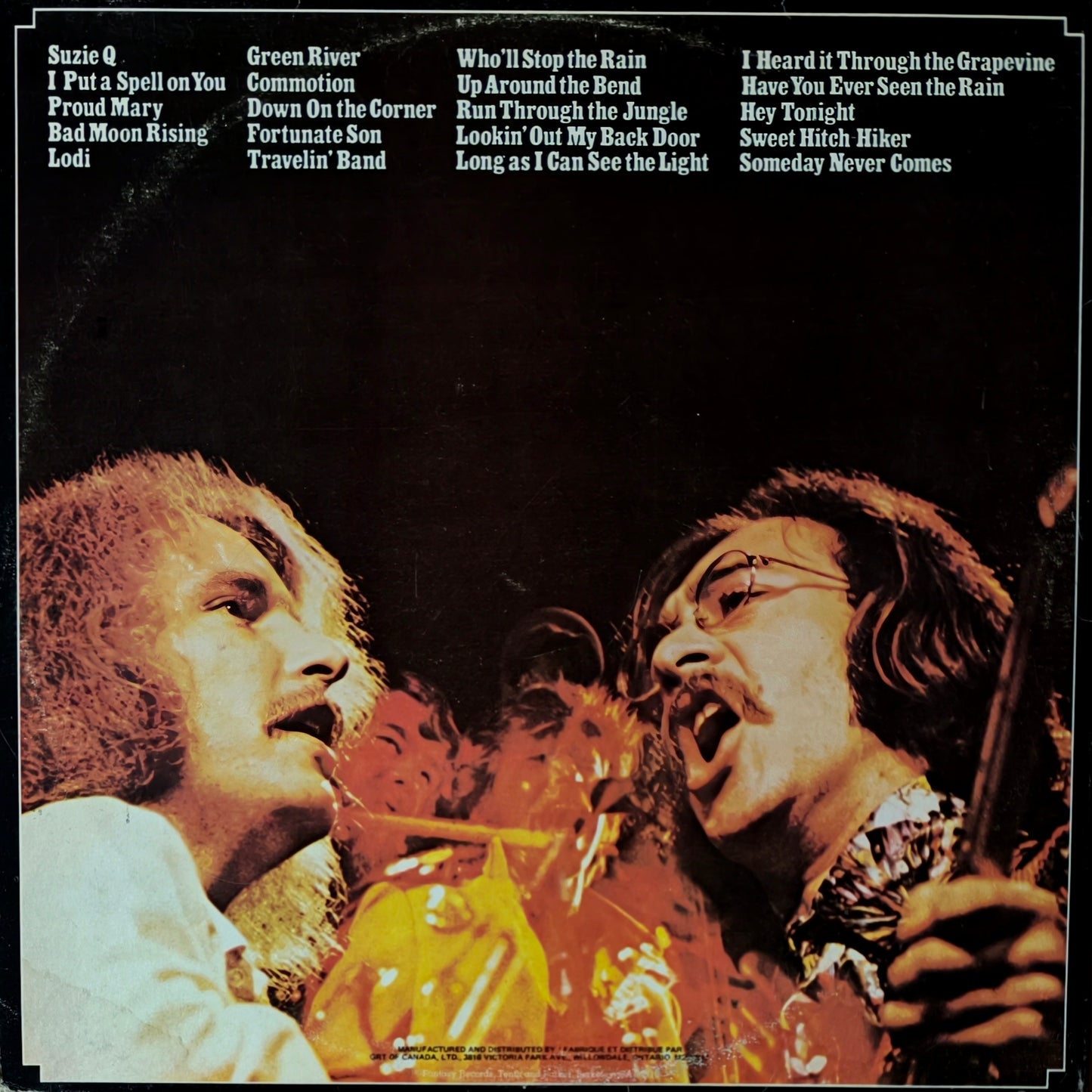CREEDENCE CLEARWATER REVIVAL Featuring JOHN FOGERTY - Chronicle (The 20 Greatest Hits)