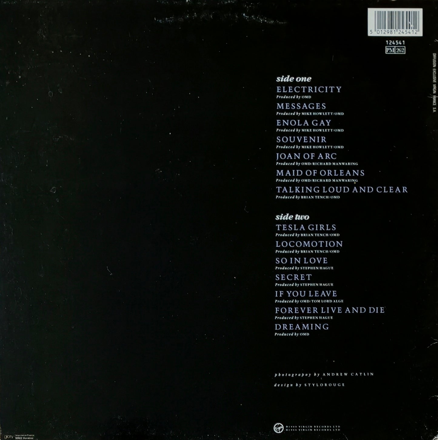 ORCHESTRAL MANOEUVRES IN THE DARK - The Best Of OMD