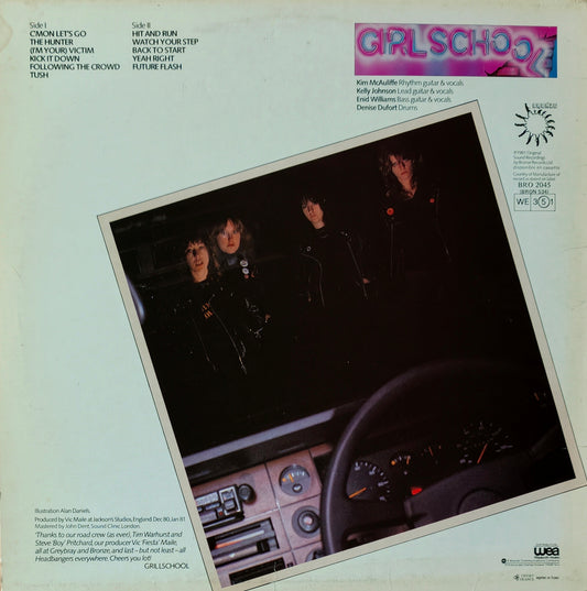 GIRLSCHOOL - Hit And Run