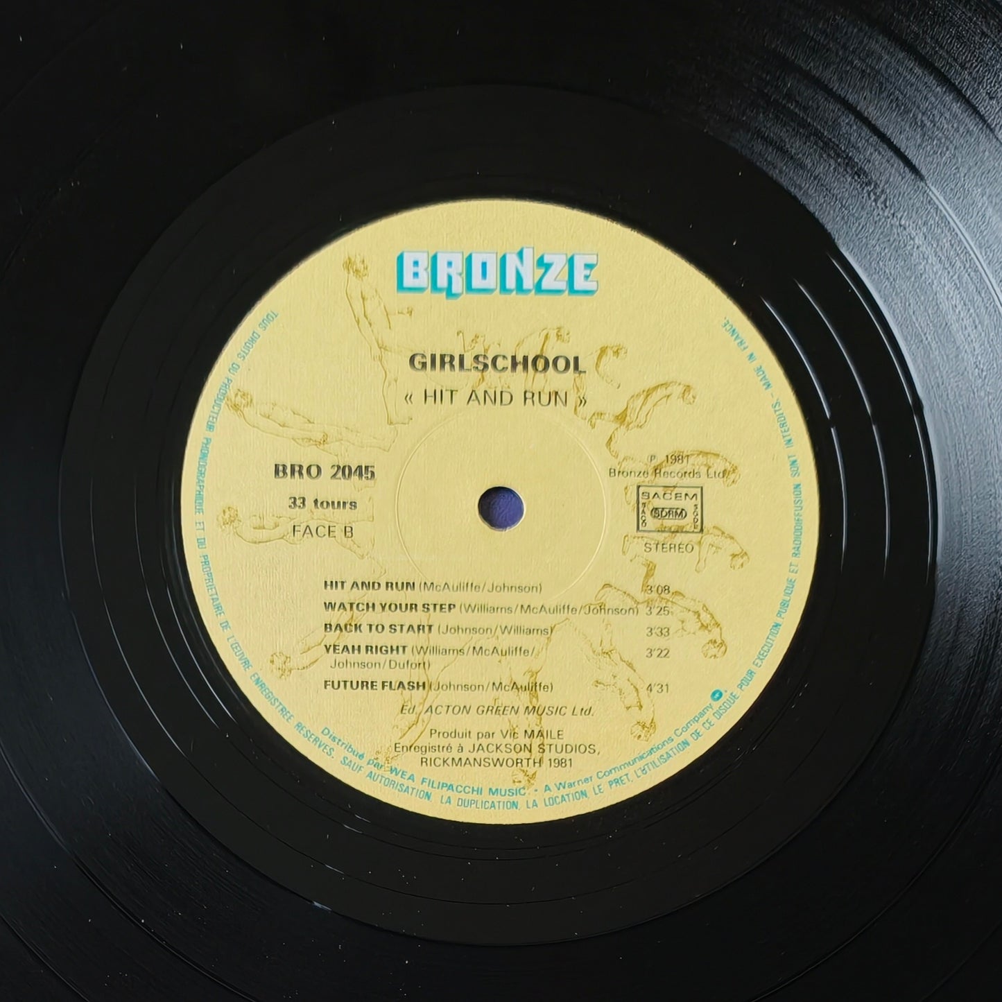 GIRLSCHOOL - Hit And Run