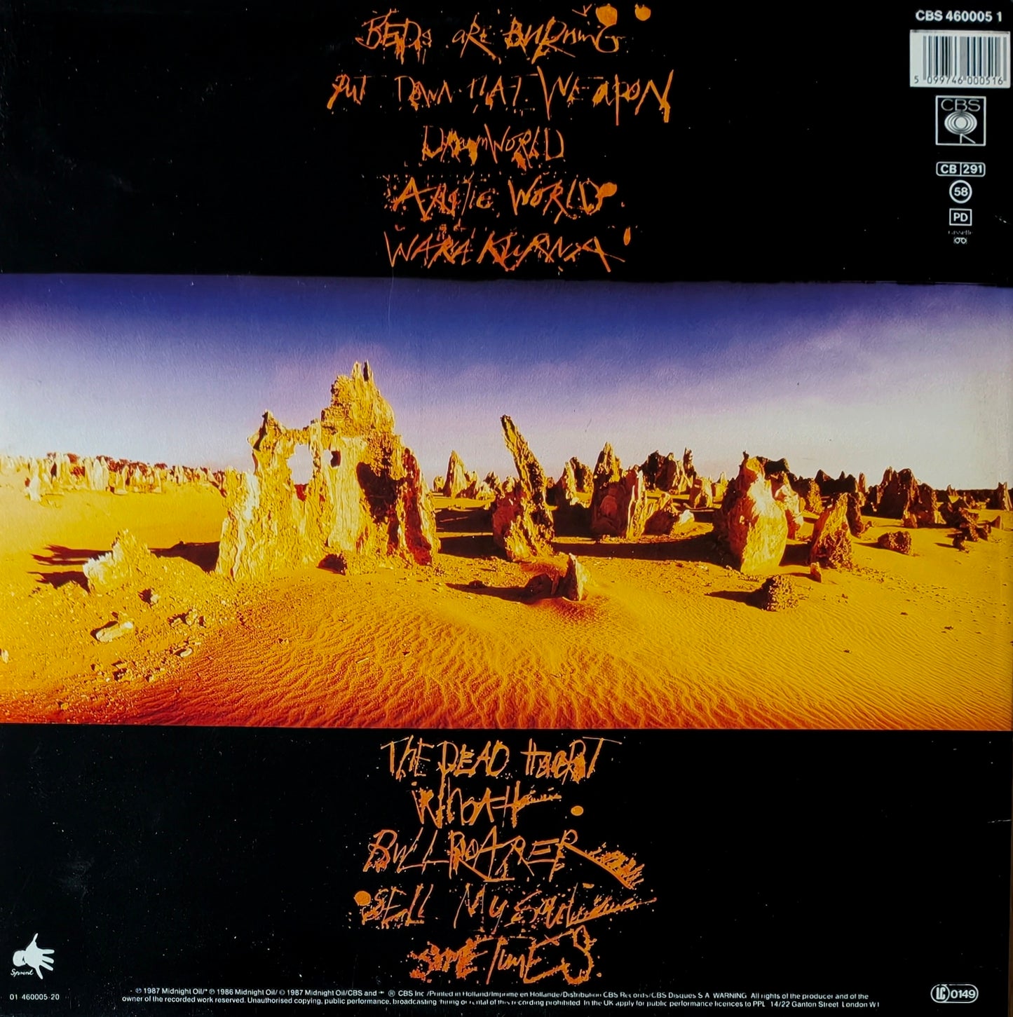 MIDNIGHT OIL - Diesel & Dust