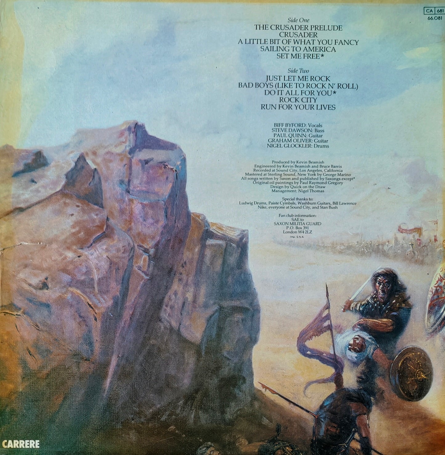 SAXON - Crusader